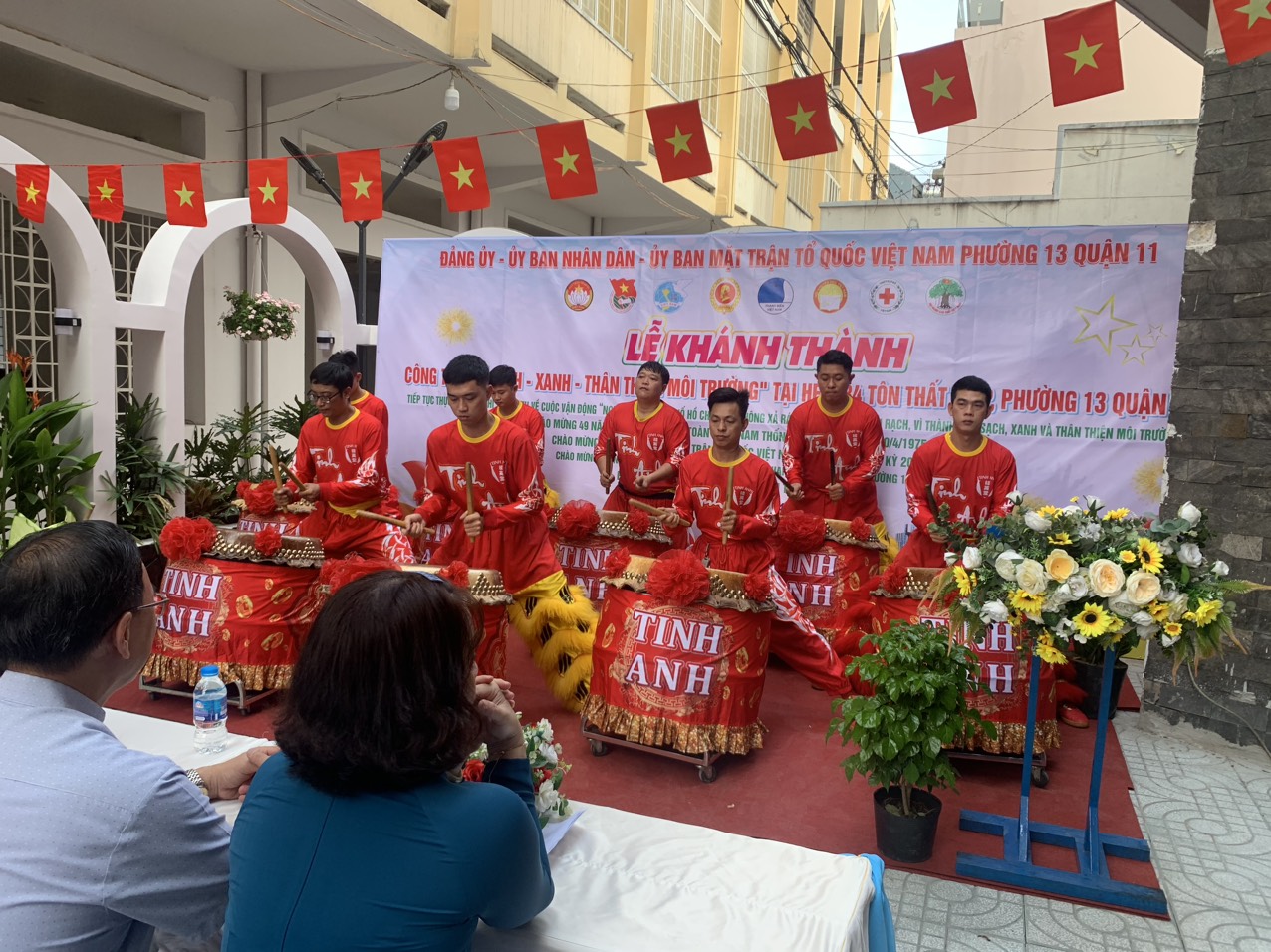 Giáo xứ Thăng Long khánh thành vườn hoa